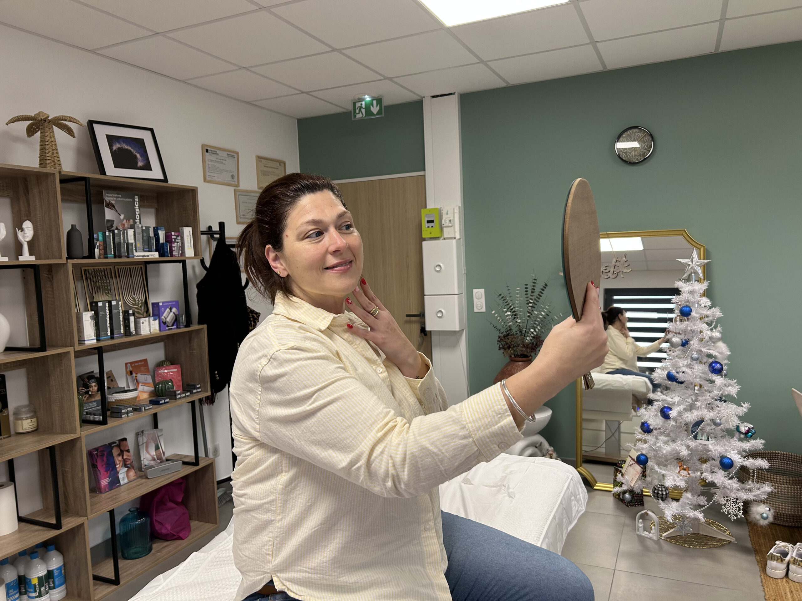 une peau eclatante et lumineuse